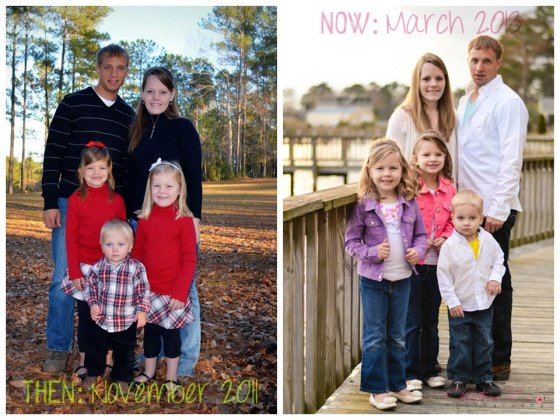 Family Photo Comparison | Christina Z Photography - Bradenton, FL 